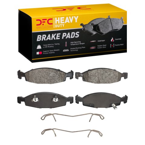 DFC 99-02 Jeep Grand Cherokee Front Heavy Duty Pads and Hardware Kit