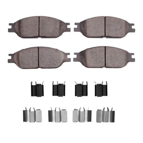 DFC 99-03 Ford Windstar Front Heavy Duty Pads and Hardware Kit