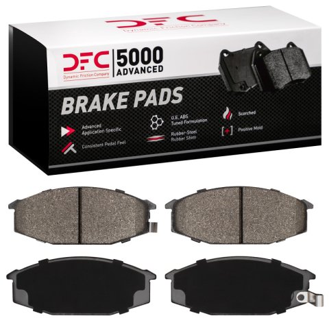 DFC 79-83 Nissan 280ZX Front 5000 Advanced Semi Metallic Brake Pads