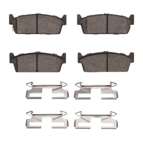 DFC 90-92 Infiniti M30 Rear 5000 Advanced Ceramic Brake Pads and Hardware Kit