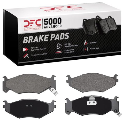 DFC 91-95 Chrysler Town & Country Front 5000 Advanced Semi Metallic Brake Pads