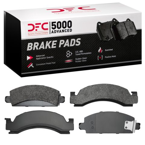 DFC 71-06 Chevrolet R30/R3500 Pickup Rear/Front 5000 Advanced Semi Metallic Brake Pads