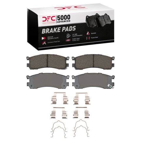 DFC 92-98 Mazda 929 Rear 5000 Advanced Ceramic Brake Pads and Hardware Kit