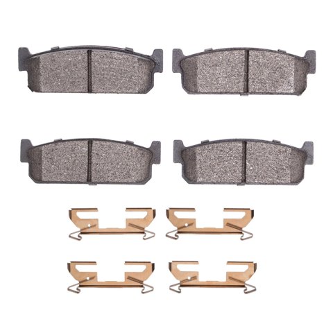 DFC 93-06 Infiniti Q45 Rear 5000 Advanced Ceramic Brake Pads and Hardware Kit