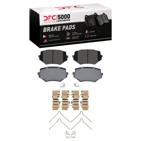DFC 96-08 Chevrolet Tracker Front 5000 Advanced Ceramic Brake Pads and Hardware Kit