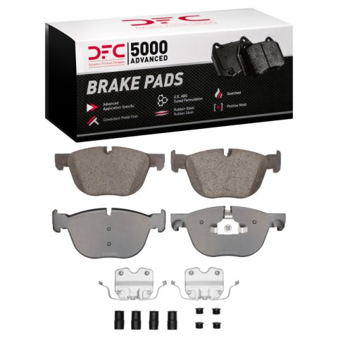 DFC 14-19 BMW X5 Front 5000 Advanced Ceramic Brake Pads and Hardware Kit