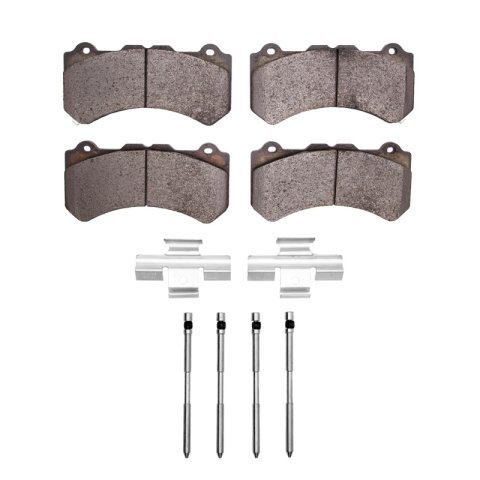 DFC 09-24 Nissan GT-R Front 5000 Advanced Low Metallic Brake Pads and Hardware Kit
