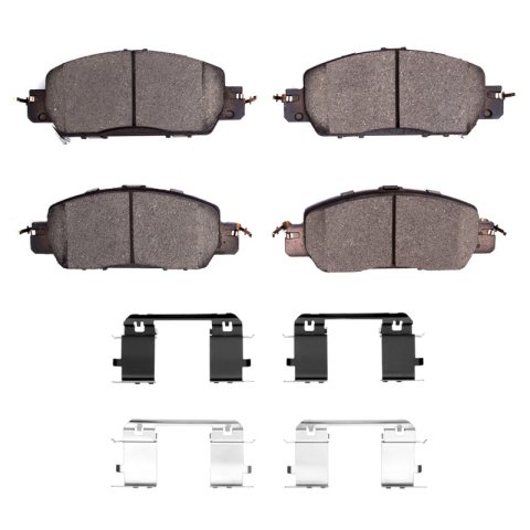 DFC 16-17 Honda Accord Coupe Front 5000 Advanced Ceramic Brake Pads and Hardware Kit