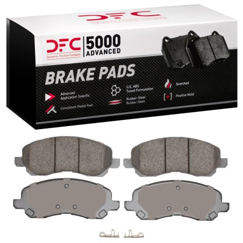 DFC 16-17 Jeep Patriot Front 5000 Advanced Ceramic Brake Pads