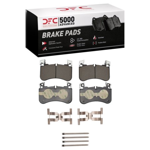 DFC 18-24 Land Rover Defender 90 Front 5000 Advanced Ceramic Brake Pads and Hardware Kit