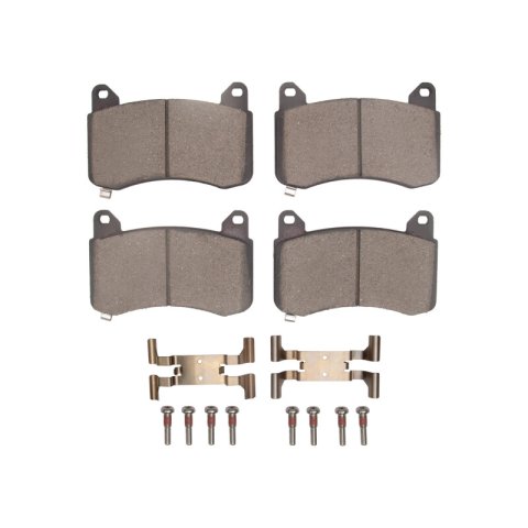 DFC 17-25 Tesla Model Y Front 5000 Advanced Ceramic Brake Pads and Hardware Kit