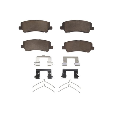 DFC 22-23 Ford Mustang Rear 5000 Advanced Ceramic Brake Pads and Hardware Kit