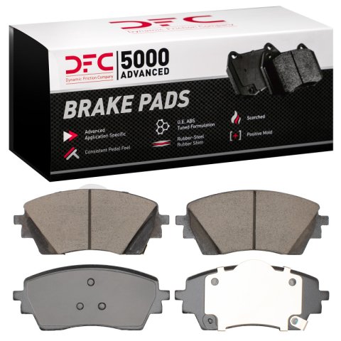 DFC 24-25 Hyundai Kona EV Front 5000 Advanced Ceramic Brake Pads