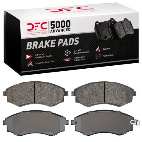 DFC 89-03 Hyundai Tiburon Front 5000 Advanced Semi Metallic Brake Pads