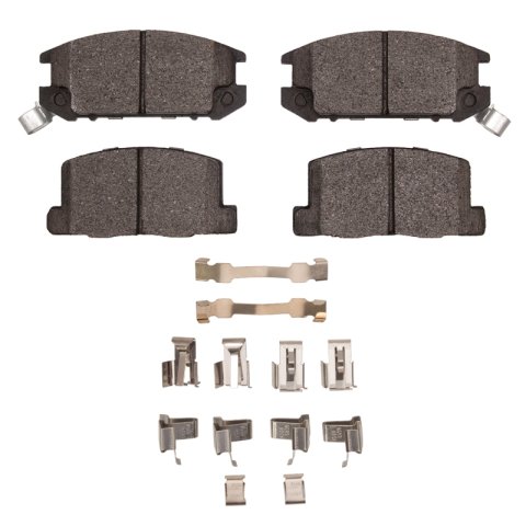 DFC 85-89 Toyota MR2 Rear 4000 HybriDynamic Brake Pads and Hardware Kit