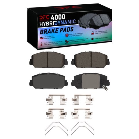 DFC 13-22 Acura RDX Front 4000 HybriDynamic Brake Pads and Hardware Kit