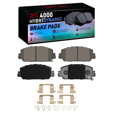 DFC 17-21 Honda Clarity Front 4000 HybriDynamic Brake Pads and Hardware Kit