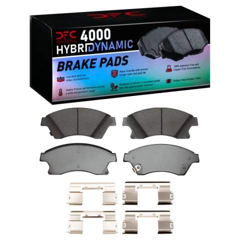 DFC 11-17 Chevrolet Sonic (USA/Canada) Front 4000 HybriDynamic Brake Pads and Hardware Kit