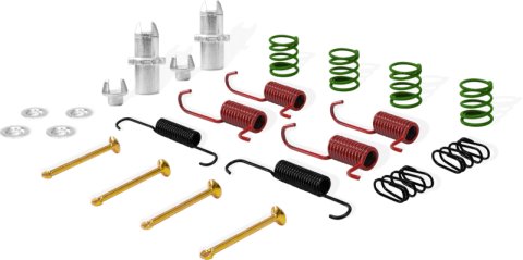 DFC 71-78 Chevrolet B60 (B6P042 School Bus w/Drum Brakes) Rear Drum Brake Hardware Kit