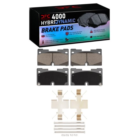 DFC 19-25 Cadillac Escalade ESV Front 4000 HybriDynamic Brake Pads and Hardware Kit