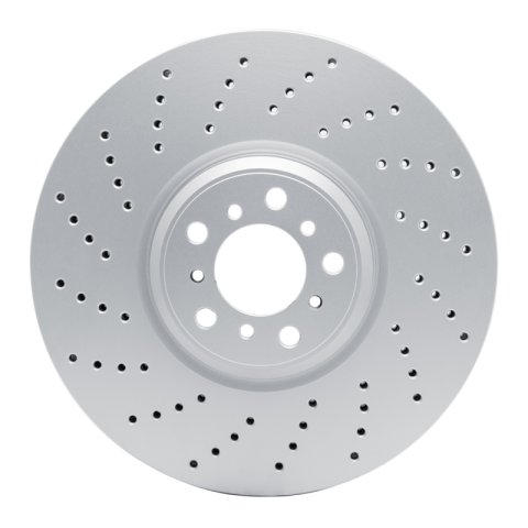 DFC 15-19 BMW X6 Left Front Drilled GeoSPEC Coated Rotor