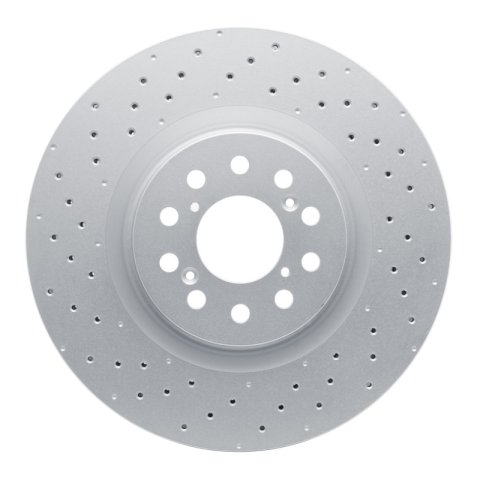 DFC 23-26 Honda Civic Hatchback Front Drilled Hi-Carbon Alloy Geomet Coated Rotor