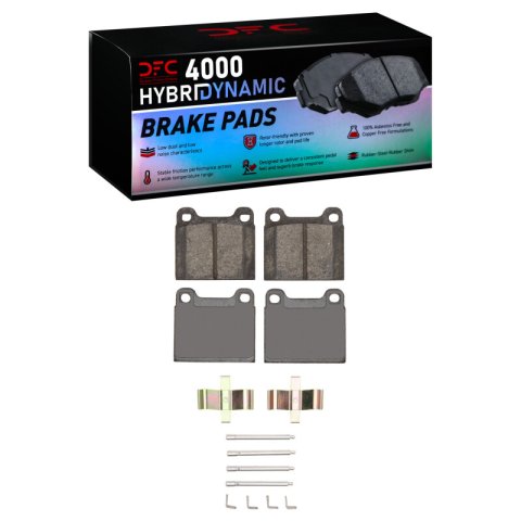 DFC 69-83 Porsche 911/912 Rear 4000 HybriDynamic Brake Pads and Hardware Kit