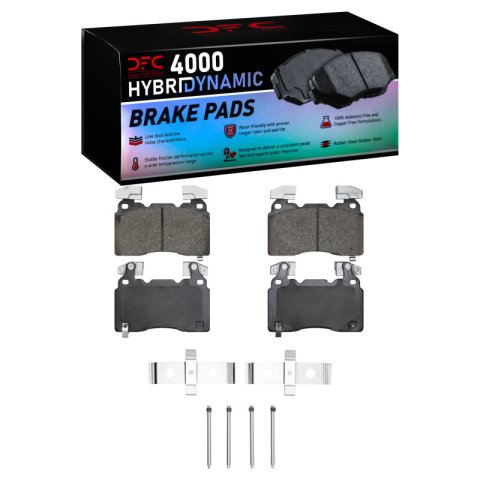 DFC 12-17 Chevrolet SS Front 4000 HybriDynamic Brake Pads and Hardware Kit