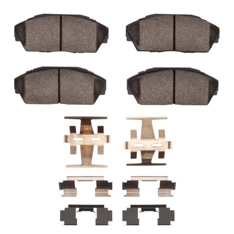 DFC 86-93 Honda Prelude Front 4000 HybriDynamic Brake Pads and Hardware Kit