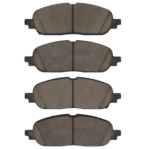 DFC 24-26 Lincoln Nautilus Front 5000 Advanced Ceramic Brake Pads and Hardware Kit