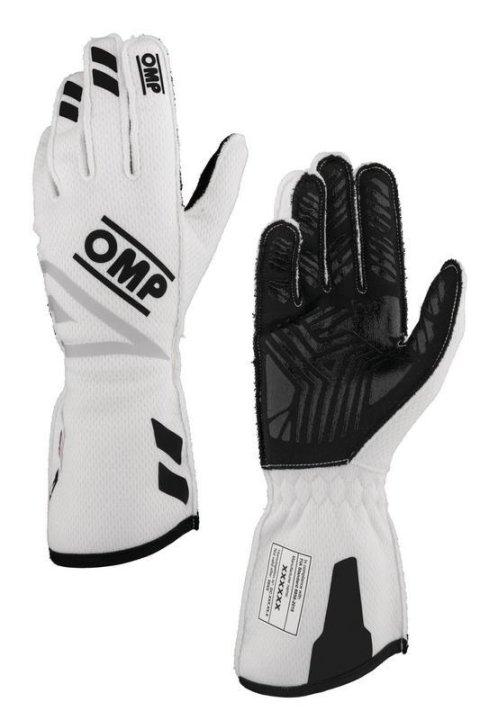 OMP ONE EVO FX GLOVES FIA 8856-2018 FLUO YELLOW SIZE XS