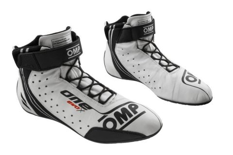 OMP ONE EVO X SHOES MY2024 FIA 8856-2018 FLUO YELLOW SIZE 40