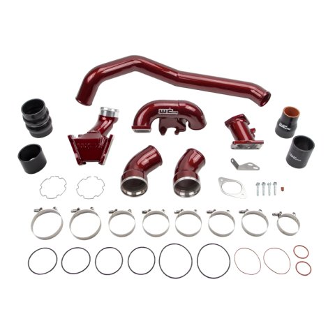 Wehrli 07.5-10 GMC/Chevrolet 6.6L Duramax Stage 1 High Flow Intake Bundle Kit - Candy Teal