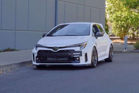 PERRIN 23-24 Toyota GR Corolla License Plate Relocation Kit