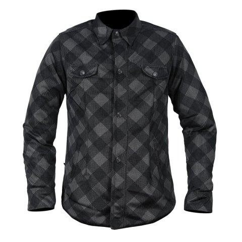 Speed and Strength Cross My Heart Moto Shirt Womens Black - Large