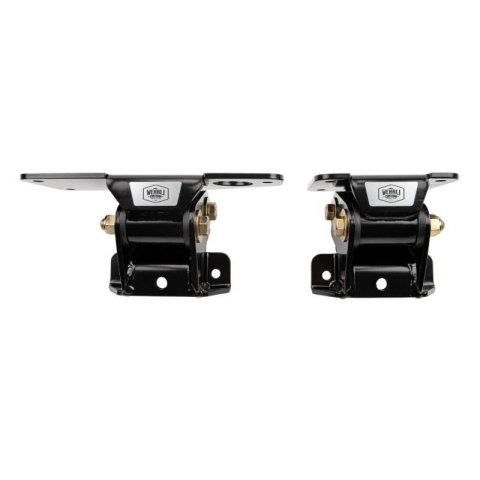 Wehrli 01-10 GM HD Chassis L5P Engine Swap Mount Kit - Semi-Gloss Black