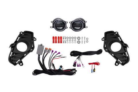 Diode Dynamics 19-22 Toyota RAV4 Elite Series Add-On Fog Lamp Kit - White