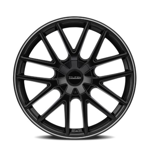 Touren 3260 TR60 18x8 / 5x112/120 BP / 40mm Offset / 74.1mm Hub Matte Black Machined Wheel