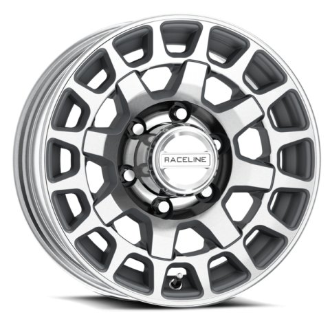 Raceline 873MC Backcountry Trailer 16x6in / 6x5.5 BP / 0mm Offset / 4.25mm Bore - Machined