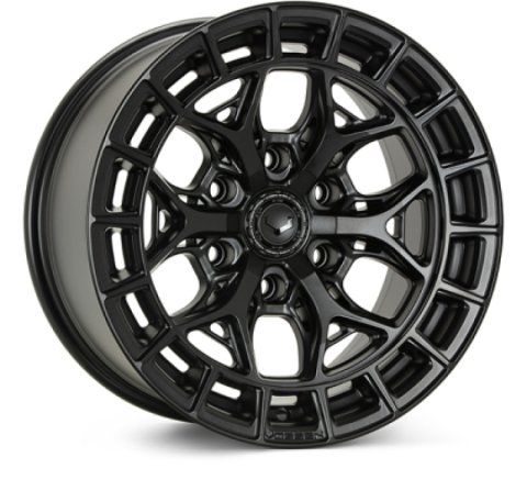 Vossen HFX-1 18x9 - 8x165.1 - ET18 - Deep Face - 125.1 - Satin Black Wheel