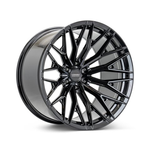 Vossen HFX-6 22x10 - 8x180 - ET-18 - Super Deep Face - 124.3 - Gloss Black Wheel
