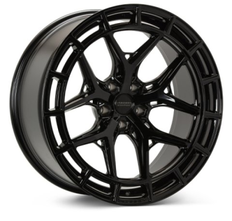 Vossen HFX-1 24x10 - 6x139.7 - ET35 - Deep Face - 95.1 - Gloss Black Wheel