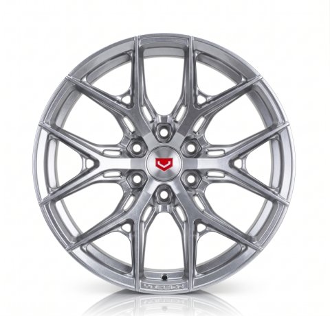Vossen HF6-4 20x9.5 - 6x135 - ET15 - Deep Face - 87.1 - Silver Metallic Wheel