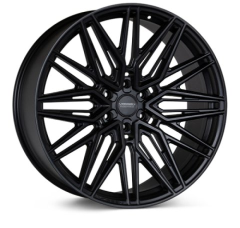 Vossen HF6-5 22x10 - 6x139.7 - ET-18 - Super Deep Face - 106.1 - Satin Black Wheel