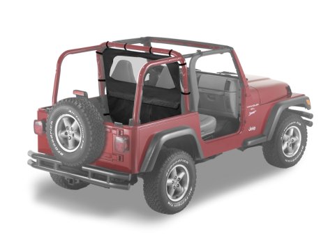 Bestop 97-02 Jeep Wrangler TJ Windjammer (Black Denim)