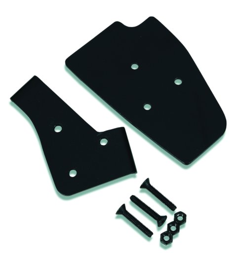 Bestop 76-86 Jeep Cj7 Door Mirror Brackets (Black Factory Hardtop)