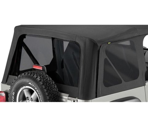 Bestop 03-06 Jeep Wrangler TJ Exc. Unlimited Window Set (Black Diamond)