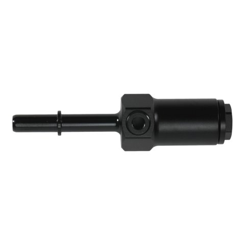 DeatschWerks 5/16in EFI Quick Connect Gauge Adapter 1/8in NPT Gauge Port