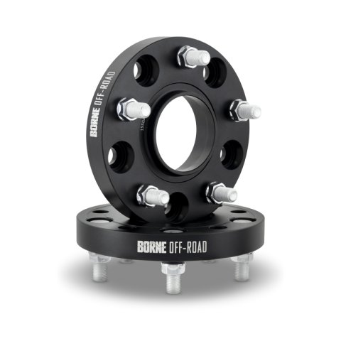 Mishimoto Wheel Spacers - 5x139.7 - 77.8CB - 25 - 9/16 - Black