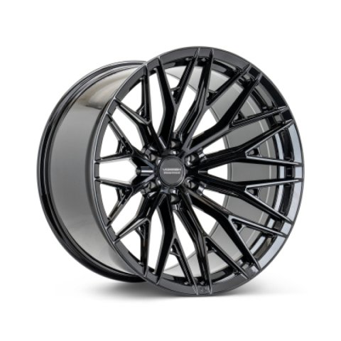 Vossen HFX-6 - 22x12 - 8x180 - ET-44 - Ultra Deep Face - 124.3 - Gloss Black Wheel